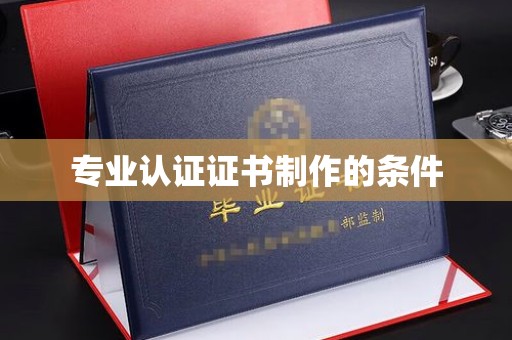 平桂专业认证证书制作的条件
